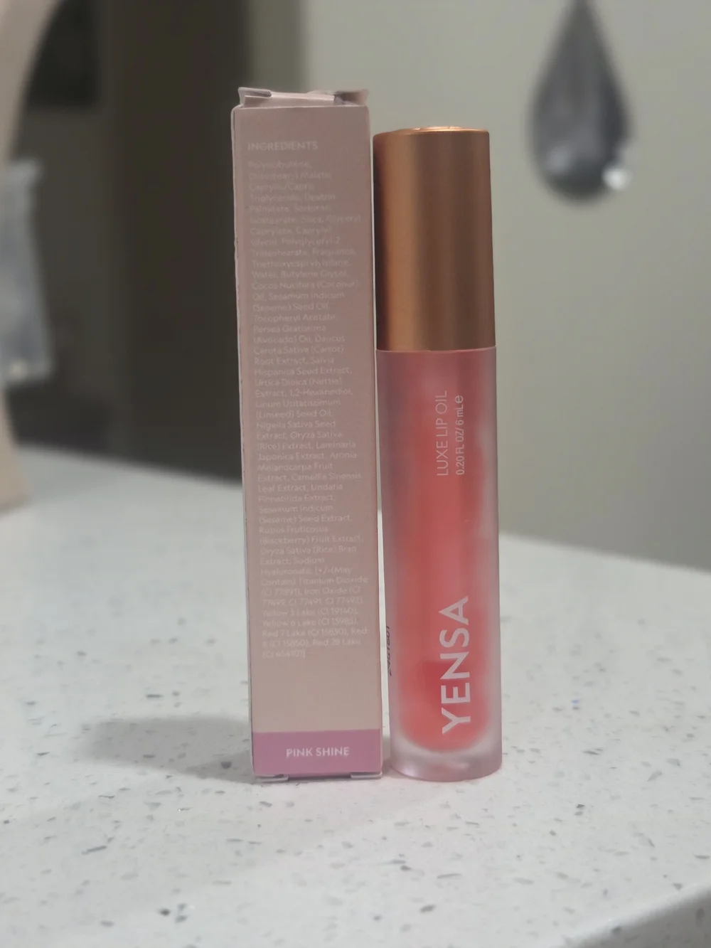 Yensa Luxe Lip Oil - Pink Shine